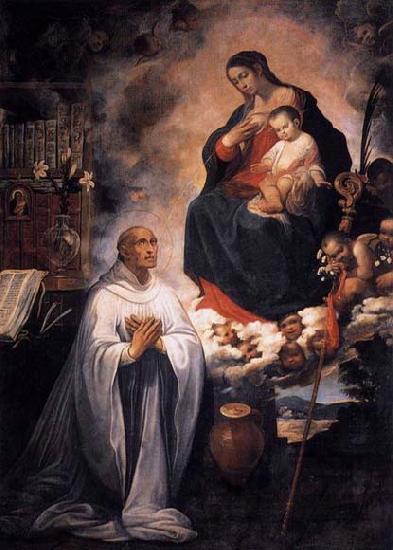 ROELAS, Juan de las Vision of St Bernard oil painting picture